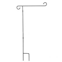Support de drapeau de jardin cadre Vertical acier inoxydable résistant aux intempéries drapeau support suspendu décoration de jardinage à la maison