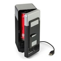 Mini réfrigérateur d'usb de congélateur de baisse de froid de Mini réfrigérateur d'usb petit Mini réfrigérateur portatif de soude pour la voiture portative et compacte, ea