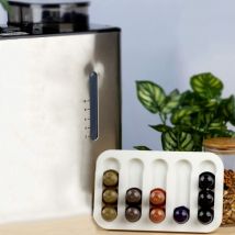 Porte-dosette à café mural acrylique porte-Capsules café et thé dosettes organisateur de rangement pour Capsules Nespresso fournitures pour la maison