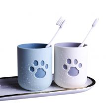 Enfants enfants dessin animé chat griffe brosse à dents gobelet tasse mignon chat griffe imprimé lavage tasse brosses salle de bain gobelets PP