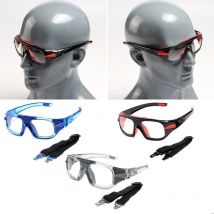 Lunettes de sport, protection des yeux, Football, basket-ball, cadre optique, jambes miroir amovibles, myopie