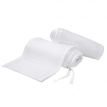 2 pièces respirant bébé coussin de lit garde doux Durable utile lit coussin lit Protection lit Rail pour bébé enfants enfants