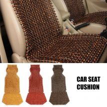 Siège coussin de voiture en bois perles | Dossier de siège de voiture, coussin de Massage Cool pour l'été chaise de coussin pour voiture