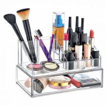 Maquillage brosse ensemble organisateur cosmétique approvisionnement organisateur tiroir organisateur boîte support
