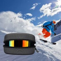 Lunettes de Ski neige étui de Protection EVA lunettes de Ski Snowboard lunettes de soleil étui de transport fermeture éclair coque rigide sac à lunettes de Ski