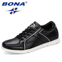BONA créateur hommes chaussures de marche automne confort extérieur chaussures de sport hommes baskets à la Jogging chaussures hommes confortables