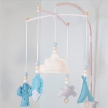 INS nordique feutre carillons éoliens enfants chambre décoration ornements bébé berceau lit cloche rideau suspendu pendentif pépinière décor Photo accessoires