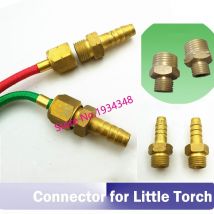 Connecteur de torche avec gaz d'oxygène, connecteur pour petite torche de Smith, connecteur de torche de soudage à l'oxygène