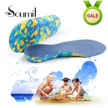 Soumit enfants enfant semelles orthopédiques EVA plat pied arc soutien chaussure semelle soulagement douleur orthèse Sport chaussures Palmilha Pad