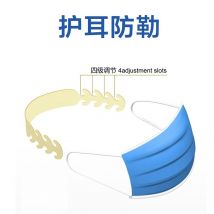 Masques anti-marques Fob ne pas, douleur aux oreilles artefact Gel de silice qui résout le Cingulate derrière l'oreille Extension décompression 5 pièces