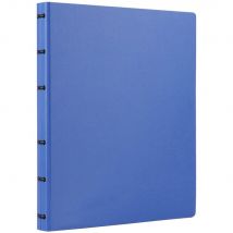 Livre de cartes de visite, livre porte-cartes de visite avec une capacité de 600 cartes de visite (bleu)