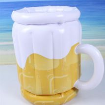 1PC gonflable bière seau à glace en plein air bière boissons refroidisseur seau à glace PVC bière refroidisseur épaississement bière stockage conteneur