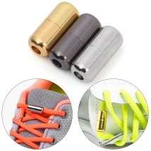 Lacets épais à boucle, 1 paire, fermeture rapide, sans attache, plats, accessoires pour chaussures paresseuses