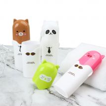 Porte-brosse à dents bouteille d'eau | Bouteille d'eau créative respectueux de l'environnement gobelet de rangement de dentifrice