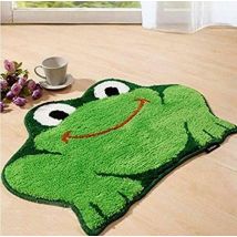 Tapis de sol d'entrée à la maison | Tapis de porte antidérapant, tapis de salle de bain, chambre à coucher, tapis de bain grenouille