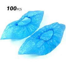 2g/100 Pièces Couvre-chaussures Jetables Couvre-chaussures En Plastique Jour de Pluie Couvre-chaussures Imperméables Tapis anti-Poussière Nettoyage Couvre-chaussures