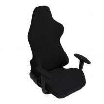 Housse de chaise pivotante avec accoudoirs, pour salle de jeux, e-sports, DIN889