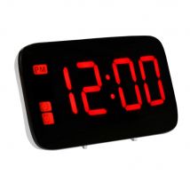 Horloge électrique rétro-éclairé | Réveil, commande vocale, affichage Digital LED