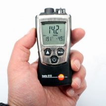 Testo 810 – thermomètre numérique à infrarouge Portable, sans contact, pour l&#39;industrie de la cvc, deux modes de mesure de la température, 1 pièce