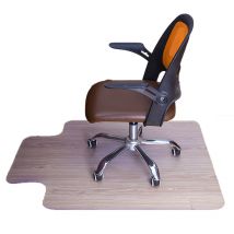 Tapis de protection de sol en plastique Transparent antidérapant, coussin de chaise pour plancher en bois dans le salon, le bureau, le bureau