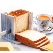 Trancheurs manuels coupe-pain en plastique | Outils de cuisson, séparateur de gâteaux pain, ensemble de petit déjeuner accessoires de cuisine ménagers