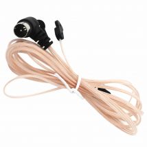 Pour antenne récepteur Radio FM 75 ohms dipôle intérieur TV antennes HD récepteur aérien mâle Type F connecteur pour Radio FM utilisation intérieure