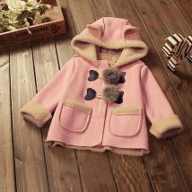Veste en velours pour filles et filles | Vêtements pour enfants,