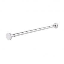 Cintre extensible en acier inoxydable, support de séchage, barre de suspension de rideau, tringle rétractable