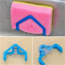 1Pc été maison salle de douche pratique ventouse évier porte-éponge salle de bain cuisine Gadget décor pratique étagère de rangement