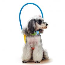 Gilet de harnais pour chien aveugle amélioré pratique chien aveugle gilet de protection anneau pour chiens avec yeux malades animal de compagnie prévenir la Collision