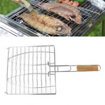MEXI – panier de Barbecue Durable pour poissons, légumes, crevettes, fruits, viande, Camping, cuisine, accessoires de rôtissoire