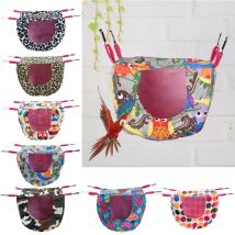 Hamac en peluche, nid d&#39;oiseau , hamac, maison suspendue, lit, jouet, grotte, perroquet, tente, petits animaux, Cage pour perruches, perruches