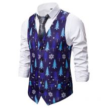 Hommes Gilet Chalecos Para Hombre automne Slim Fit sans manches Gilet Gilet hommes Gilet de noël fête de mariage smoking gilets hommes