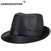 Sir – chapeau classique en cuir PU pour hommes, chapeau pour hommes, pour restaurer les anciennes façons de garder au , à la , à récupération rapide,