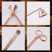 Jeu de mèches de bougie, outils de soins, accessoires coupe-bougie, renifleur de bougie, plongeur de mèche de bougie pour les amoureux des bougies