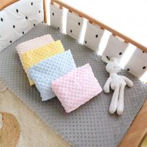 Drap de lit en flanelle pour bébé, couverture de matelas pour -né, drap de lit solide, doux, pour enfants, hiver