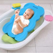 Bébé anti-dérapant éponge mousse coussin Imitation de l'utérus environnement bébé baignoire bain coussin de bain infantile douche bébé soins