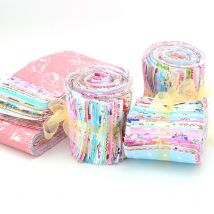 50 pièces/pack coton tissu imprimé BRICOLAGE matériel de couture coton tissu 9*40cm
