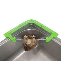 Égouttoir triangulaire multifonctionnel filet suspendu évier de cuisine dédié au filtre des restes utilisés dans la cuisine pour filtrer la soupe