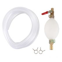 Pompe à essence portative largement utilisée, tuyau de Siphon d'essence, pompe de Siphon de transfert de carburant d'eau de gazole, pompe de transfert de carburant avec 1 Dur