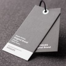 ZeQi-étiquettes de taille en papier 300gsm | , étiquettes de vêtement personnalisées, étiquette de carte