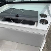 Verrou à bouton-poussoir de verrouillage, 1 ensemble, pour boîte Radio de bateau marin, boîte à outils, boîte électronique, boîte à gants de moto