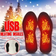 Coussinets chauffants pour chaussures et hommes | 1 paire, semelles chauffantes pour chaussures, USB, chauffe-pieds, hiver chauds, pour femmes et hommes