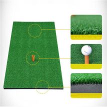 Kit de couverture d'exercices de coussin d'entraînement de mise en place vert portatif extérieur de maison de tapis de pratique d'intérieur avec le trou de t