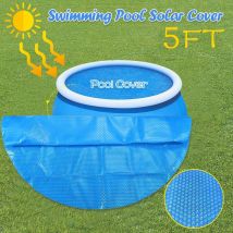Housse piscine pour piscine solaire housse de Protection pied rond Protection piscine 5ft pied hors sol bleu Protection natation