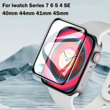 Protecteur d&#39;écran pour apple watch, Film protecteur pour apple watch série 7 45mm 41mm 40mm 38mm iWatch 7 6 SE