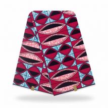 Tissu africain cire impression tissu de ankara tissu 100% coton matériel africain traditionnel cire tissu pour robe 6yards