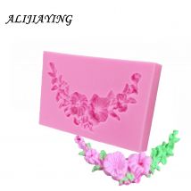 Moule fleur Silicone pour Fondant gâteau | Moules de décoration pour gâteaux, outils de confiserie, moule à gâteaux D0754