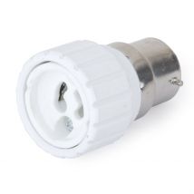 B22 à GU10 LED convertisseur d'adaptateur de douille d'ampoule halogène CFL