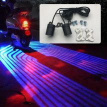 Lampes de Projection d'aile de lumière de moto de lampe de tapis 5W 9V-60V 0.2MA lumières décoratives de moto d'alliage d'aluminium